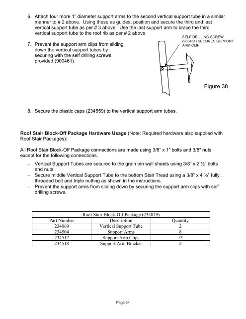 198934 Roof Stairs INSTALLATION INSTRUCTIONS.pdf - Westeel