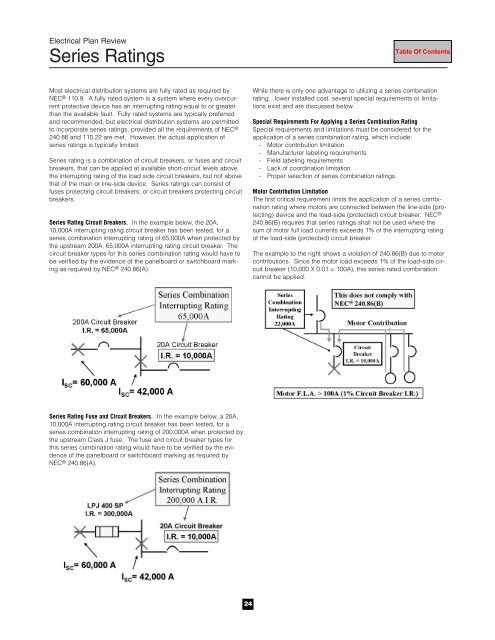 Overcurrent Protection and Devices, Short-Circuit Calculations ...