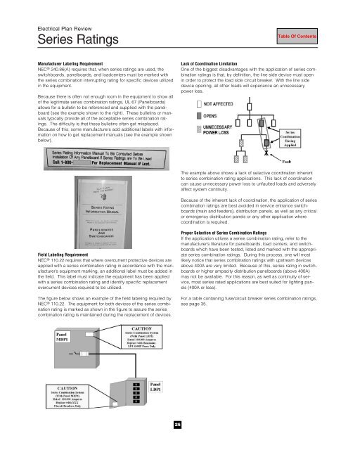 Overcurrent Protection and Devices, Short-Circuit Calculations ...