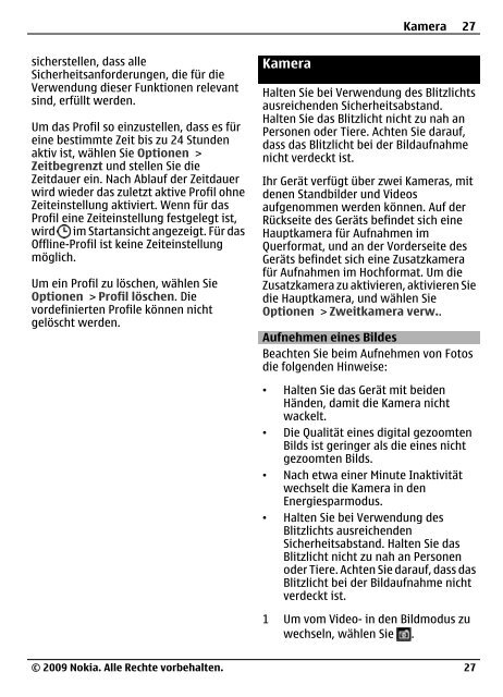 Nokia-6700-slide-Bedienungsanleitung.pdf ... - Fonmarkt.de