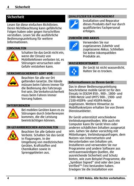 Nokia-6700-slide-Bedienungsanleitung.pdf ... - Fonmarkt.de