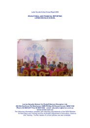 Lorien Novalis School Annual Report 2009