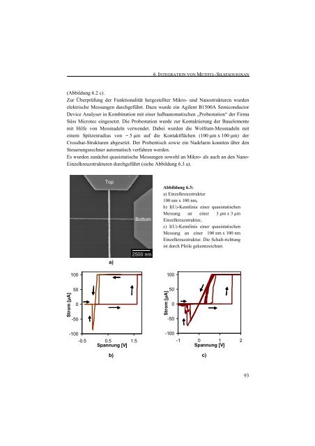 Entwicklung einer Nanotechnologie-Plattform für die ... - JuSER