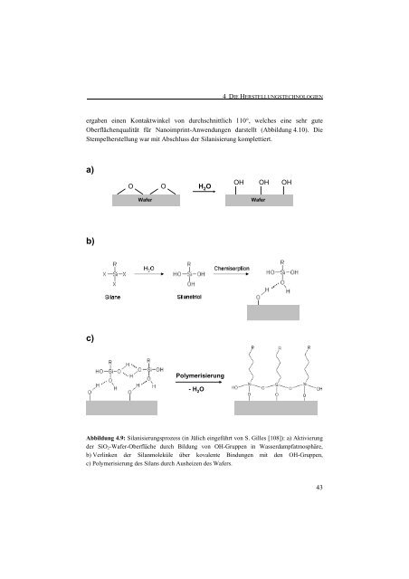 Entwicklung einer Nanotechnologie-Plattform für die ... - JuSER