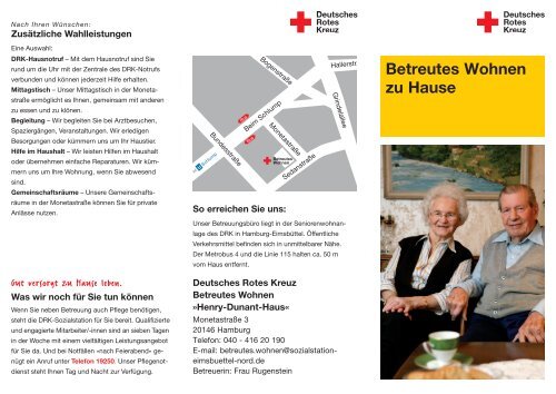 Betreutes Wohnen Zu Hause Drk Sozialstation Lokstedt Stellingen