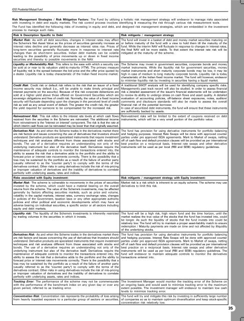 Key Information Memorandum & Common Application Form Key ...