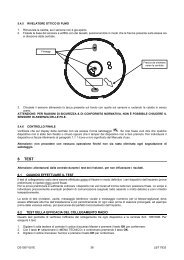 Test di collegamento radio dell'antifurto - Industriale Elettrica