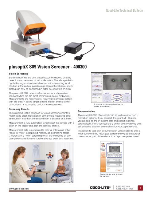Plusoptix Plusoptix Vision Screener: The Accuracy And Repeatability Of