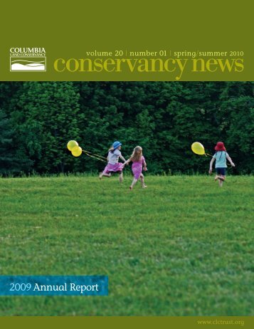 2009Annual Report - Columbia Land Conservancy