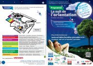 TÃ©lÃ©chargez le programme 2012 (pdf) - Nuit de l'orientation