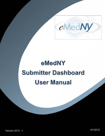 download the file "eMedNY Subsystem User Manual - www ...