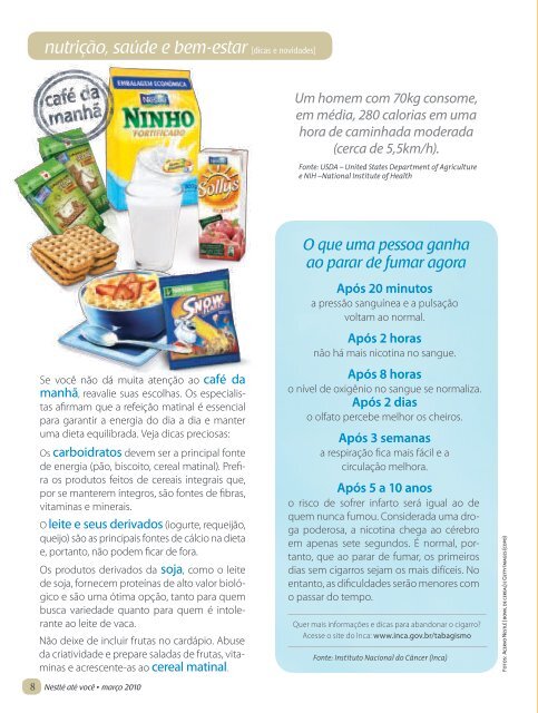 Revista de vendas porta a porta • março 2010 - Nestlé