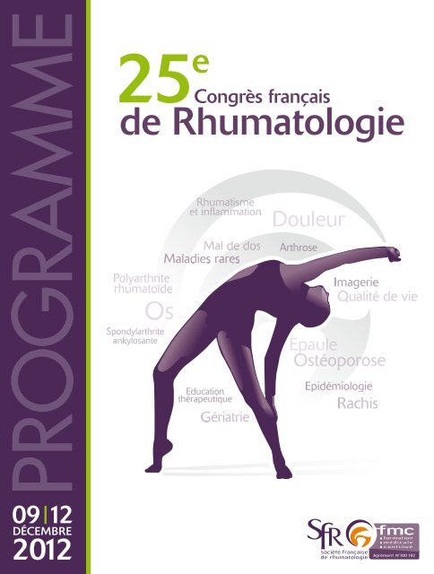 Lundi 10 décembre - Société Française de Rhumatologie