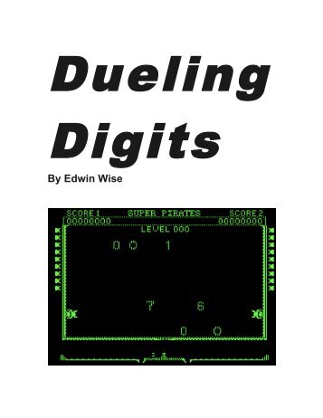 Dueling Digits Manual - Virtual Apple