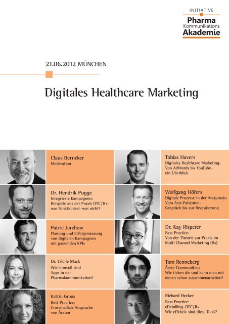 Digitales healthcare Marketing - Initiative Pharma Kommunikations ...