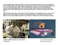 Model Parts. - James Webb Space Telescope - NASA