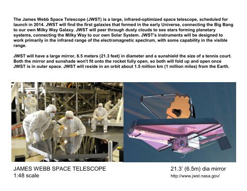 Model Parts. - James Webb Space Telescope - NASA
