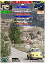 June 2013 Newsletter - LiÃ¨ge-Brescia-LiÃ¨ge