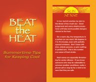 Beat the Heat Brochure