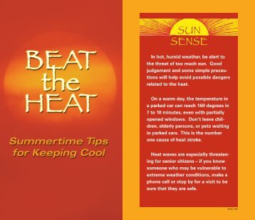 Beat the Heat Brochure