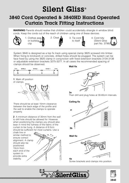 Silent Gliss Curtain Poles