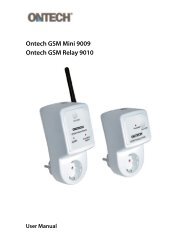 Ontech GSM Mini 9009 Ontech GSM Relay 9010 - Ondico