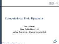 Computational Fluid Dynamics - Caltech PSAAP