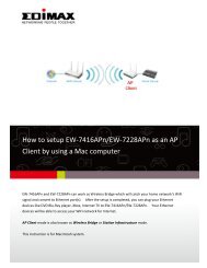 How to setup EW-7416APn/EW-7228APn as an AP ... - Edimax.us