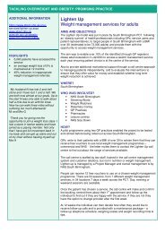 TOOL E3 Measurement and assessment of overweight and obesity