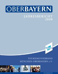 JAHRESBERICHT 2008 - Logo Tourismusverband Oberbayern