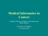 Medical Informatics in Context