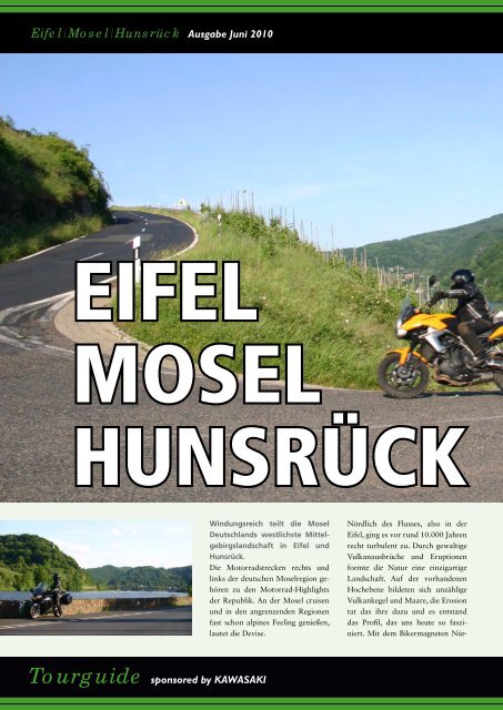 by KAWASAKI Eifel / Mosel / Hunsrück - Motorradstraße Deutschland