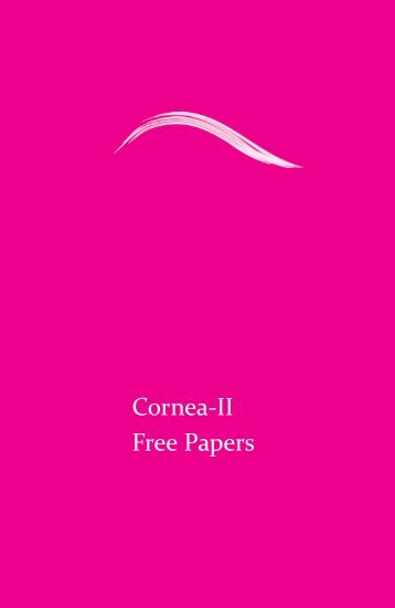 Cornea-II Free Papers - aioseducation