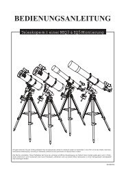 BEDIENUNGSANLEITUNG - APM Telescopes