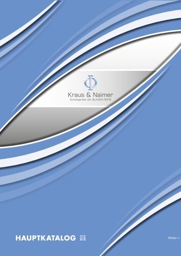 HAUPTKATALOG 2 - Kraus & Naimer