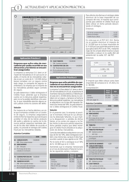 ÃREA TRIBUTARIA I - Revista Actualidad Empresarial