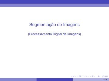 Segmentação de Imagens