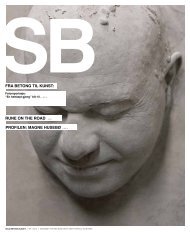 Fra Betong til kunSt: ProFilen: Magne HuSeBø // SIDE ... - Gullblyanten
