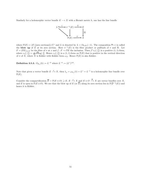 COMPLEX GEOMETRY Course notes