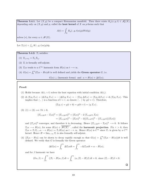 COMPLEX GEOMETRY Course notes