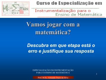 Apresentação do PowerPoint - UTFPR