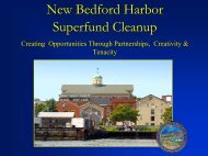 New Bedford Harbor Superfund Cleanup