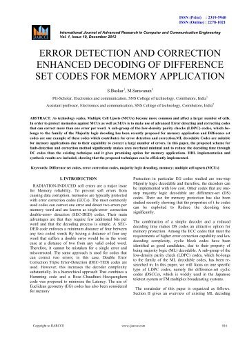 14-ERROR DETECTION AND.pdf - Ijarcce.com