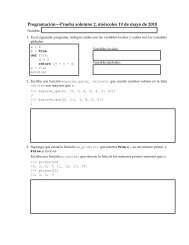 ProgramaciÂ´onâPrueba solemne 2, miÃ©rcoles 19 de mayo de ... - csrg