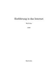 EinfÃ¼hrung in das Internet - Alex-weingarten.de