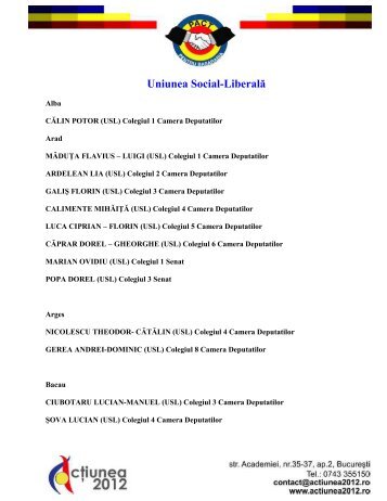 Uniunea Social-LiberalÄ