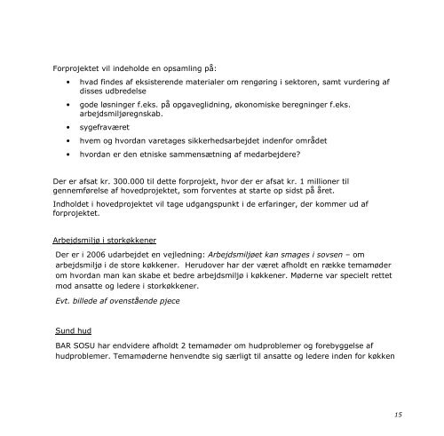 SektorÃ¥rsmÃ¸de 2008 Kost-Service - Statusrapport - FOA