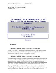 Polaroid Corp. v. Eastman Kodak Co. - Oppedahl Patent Law Firm LLC