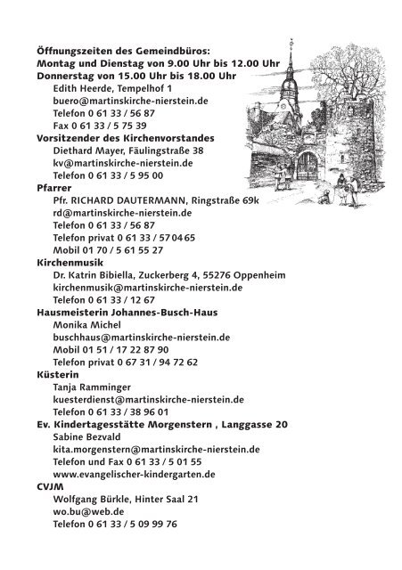 Ansehen - Evangelische Kirchengemeinde Nierstein