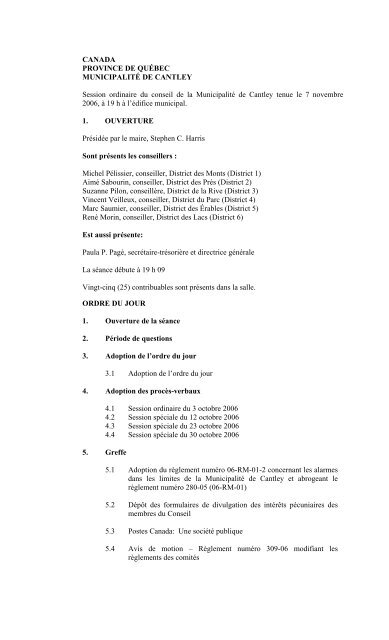 2006-11-07-pv conseil.pdf - Cantley
